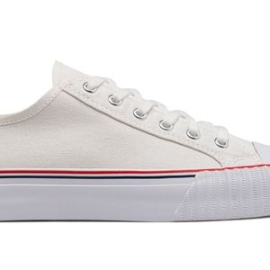 PF Flyers White Canvas - Center Lo - sneaker